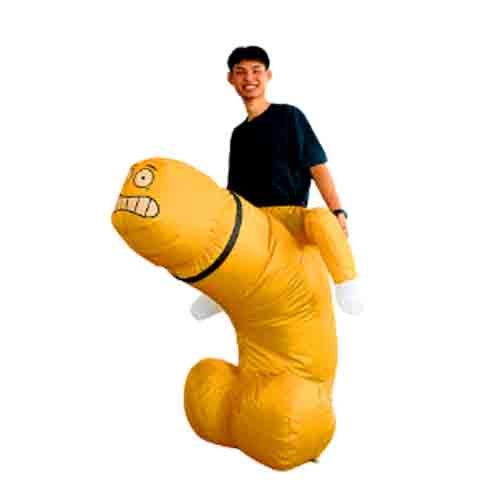 DISFRAZ ADULTO INFLABLE RIDE COCK por mayor - Hogar por mayor