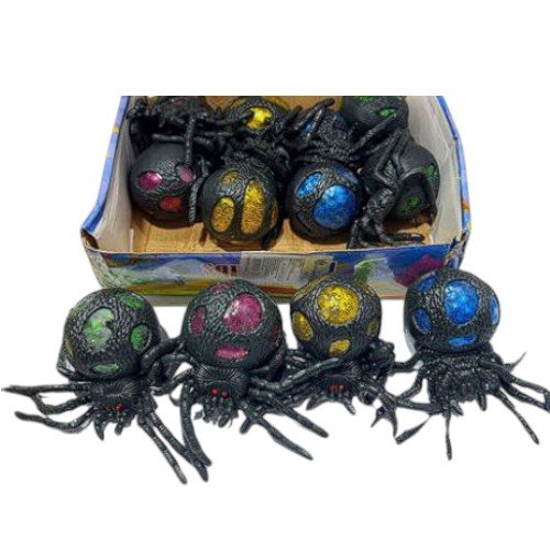 ARAÑA DE SILICONA  por mayor - Jugueteria por mayor
