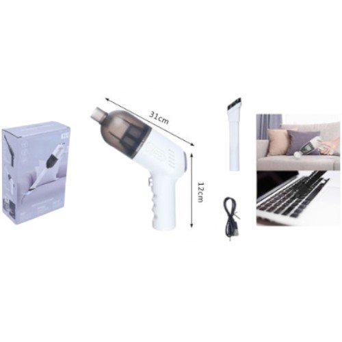 Aspiradora de Mano Inalámbrica Portátil para Hogar y Auto (31cm) por mayor - Electrónica por mayor