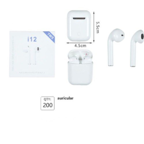 Auriculares TWS i12  por mayor - Electrónica por mayor