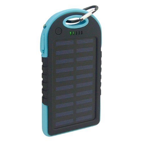 Bateria De Emergencia Solar Para Smartphone, 2 USB. 5000 Mah por mayor - Electrónica por mayor