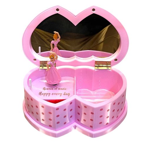 Caja Musical Corazon doble por mayor - Kawaii por mayor