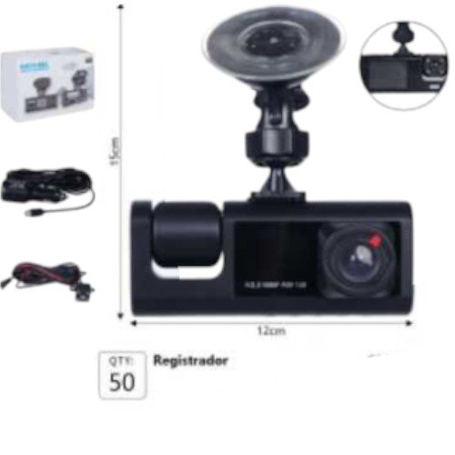 Cámara de Tablero (Dash Cam) C309 Full HD 1080P con Soporte de Succión y Grabación en Bucle por mayor - Electrónica por mayor