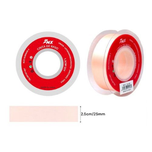 CINTA DE RASO SALMON por mayor - Cotillon por mayor