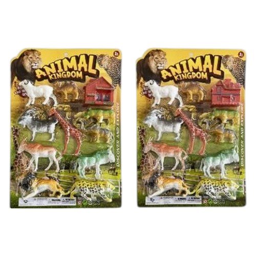 Conjunto de animales de granja por mayor - Jugueteria por mayor