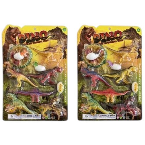 Conjunto de dinosaurios  por mayor - Jugueteria por mayor