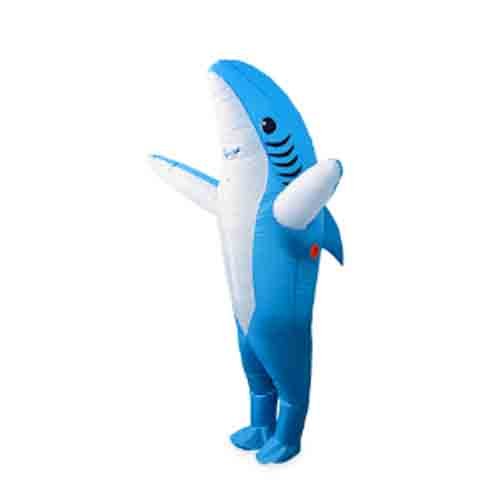 DISFRAZ ADULTO INFLABLE SHARK por mayor - Hogar por mayor