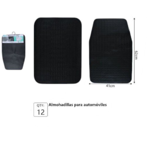 Juego de Alfombrillas para Coche 13791 - Kit de Protección Interior de 4 Piezas por mayor - Electrónica por mayor