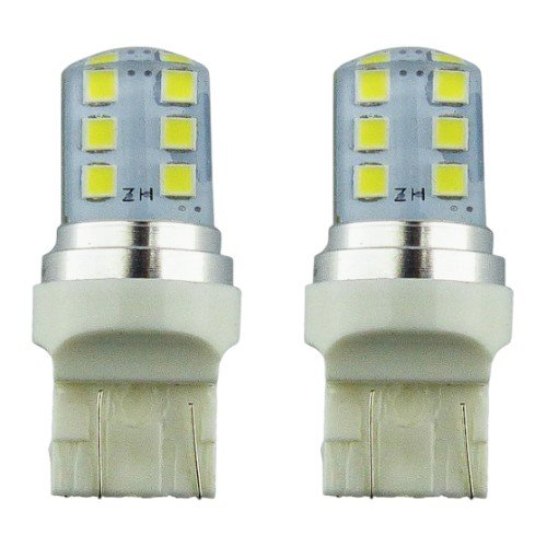 LED T-25 Cola De Pescado Con 12 LED A 12 Volt, Color Blanco, Modelo 2835 por mayor - Electrónica por mayor