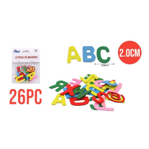 LETRAS DE MADERA  por mayor - Cotillon por mayor