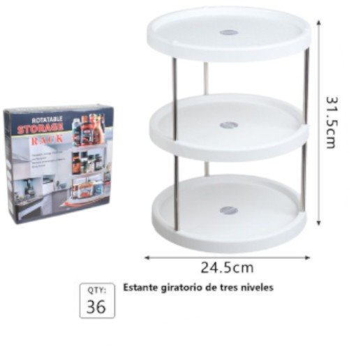 Organizador Giratorio de 3 Niveles 