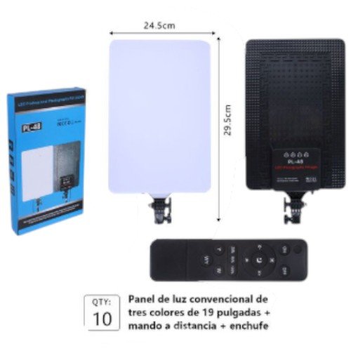 Panel de Luz LED Profesional Plano RL-19 de 19 Pulgadas por mayor - Electrónica por mayor