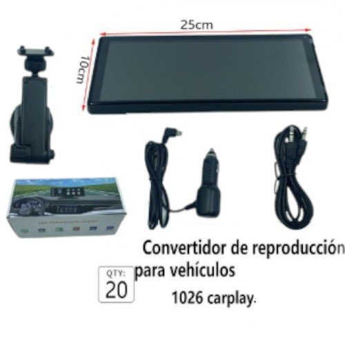 Pantalla Inteligente 1026 - Convertidor de Reproducción para Vehículos con Soporte CarPlay por mayor - Electrónica por mayor