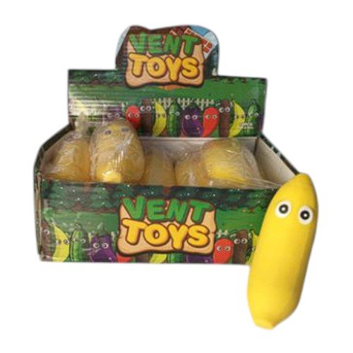 PLATANO DE SILICONA por mayor - Jugueteria por mayor