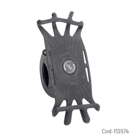 Porta Smartphone P/Bicicleta, De Silicona, Hasta 5”. por mayor - Electrónica por mayor