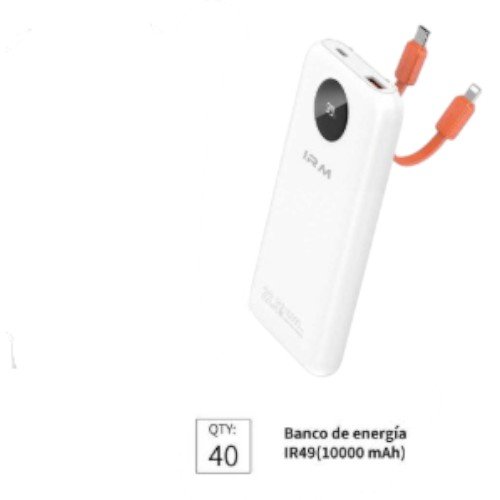 Power Bank IR49 por mayor - Electrónica por mayor