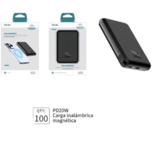 Power Bank Portatil PD20W por mayor - Electrónica por mayor