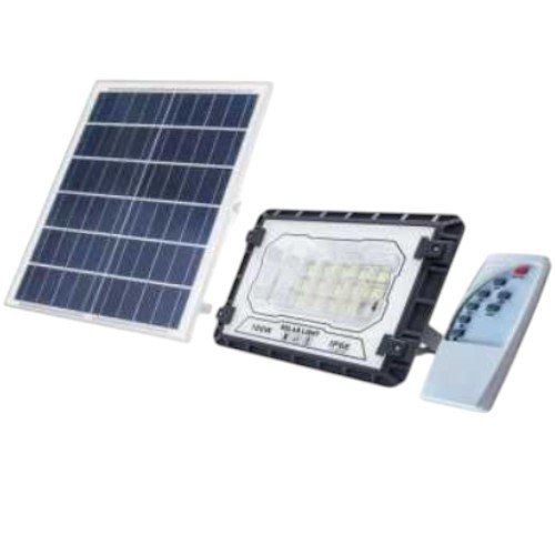 Proyector Solar de Luz (Flood Light) Modelo LH-82 de 100 W con Panel Separado por mayor - Electrónica por mayor