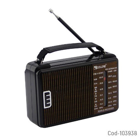 Radio Multibanda Golon Mod. RX-608ACW 220V Y Pila por mayor - Electrónica por mayor