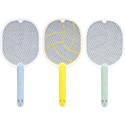 Raqueta Eléctrica Recargable para Control de Insectos con Diseño de Voleibol por mayor - Electrónica por mayor