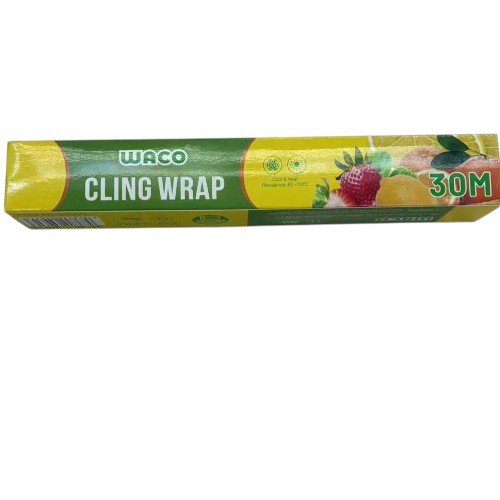 Rollo de Film Plástico Adherente de 30 cm x 30 Metros para Conservación de Alimentos por mayor - Hogar por mayor