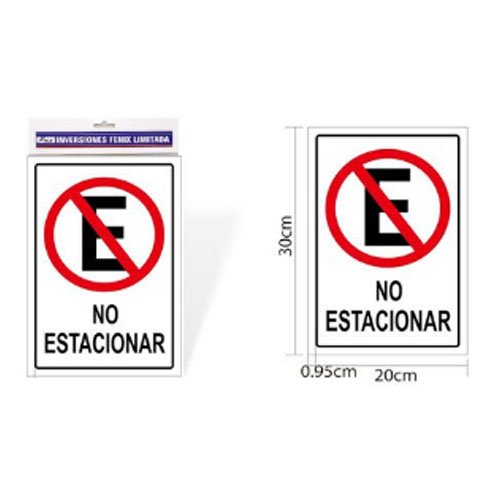SEÑAL NO ESTACIONAR por mayor - Hogar por mayor
