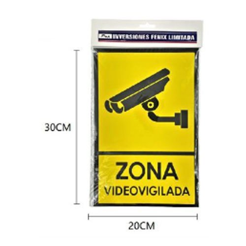 SEÑAL ZONA VIDEOVIGILADA por mayor - Hogar por mayor