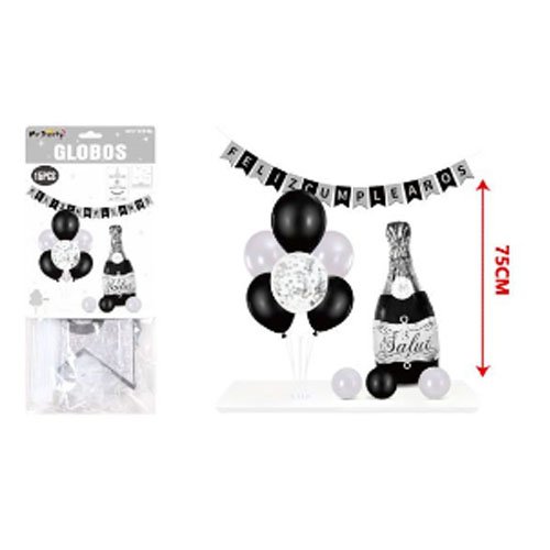 SET GLOBOS CHAMPAM por mayor - Cotillon por mayor