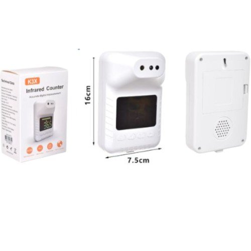 Termómetro Infrarrojo Digital K3X - Medidor de Temperatura de Pared con Voz en Español por mayor - Electrónica por mayor